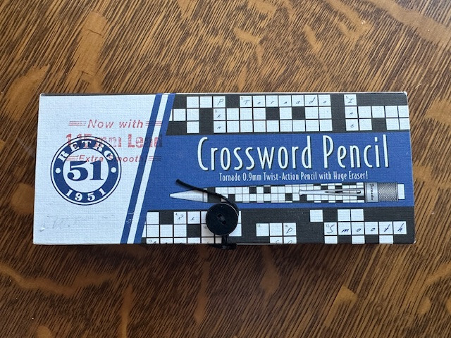 Retro 51 Vintage Mechanical Pencil, Crossword