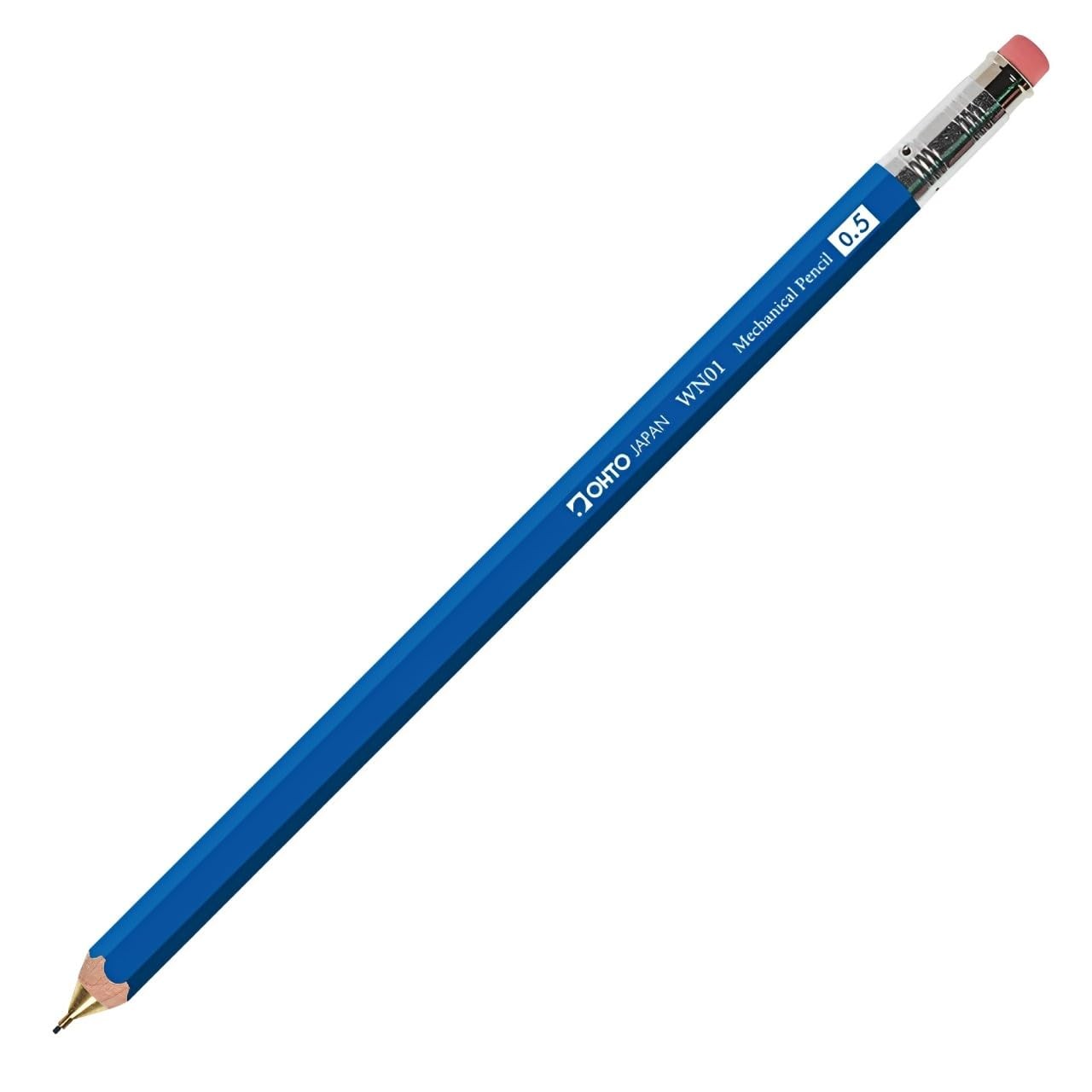 Mechanical pencil with wooden shaft WN01 WN01-SP5-BL