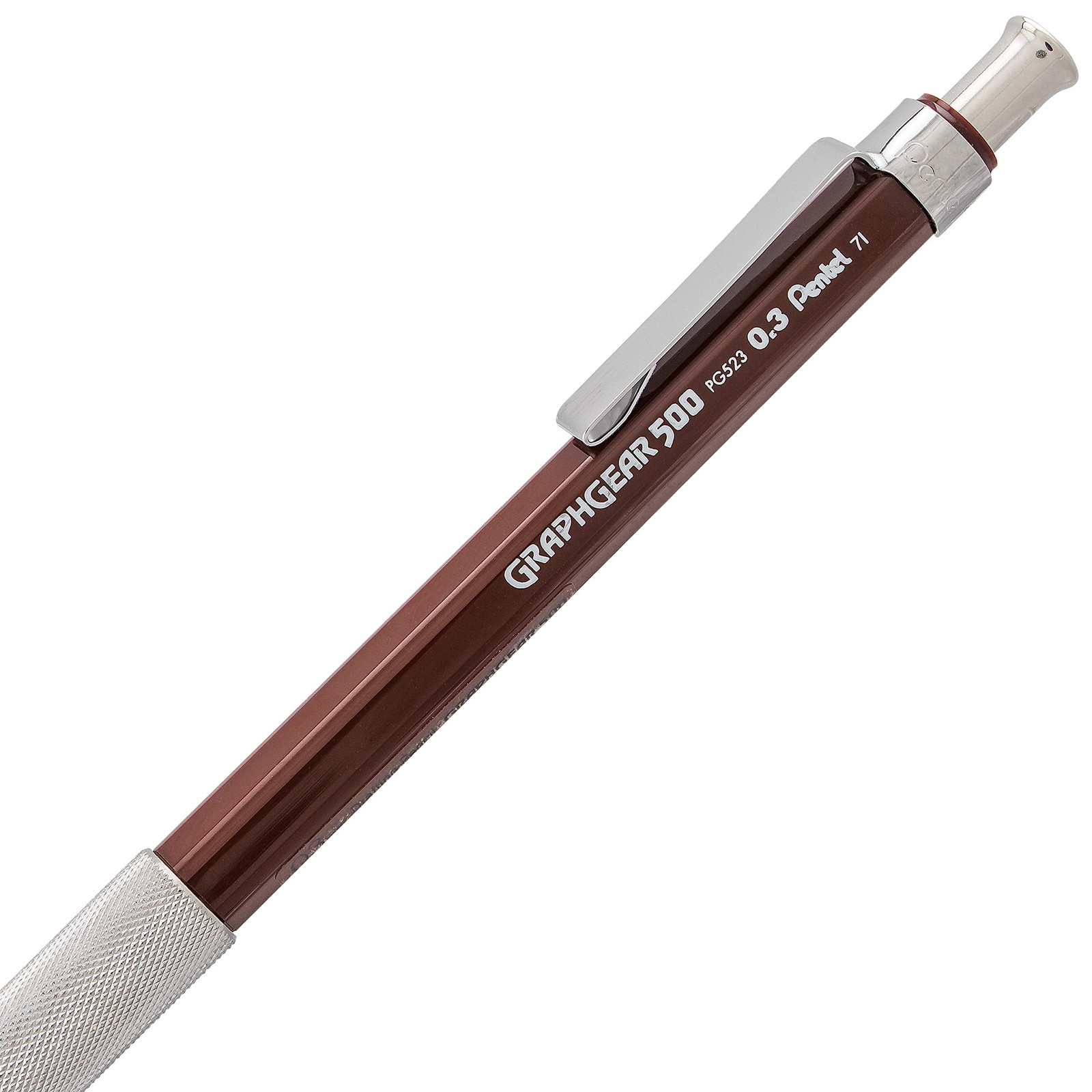 Pentel GraphGear 500 Mechanical Drafting Pencil, 4 Count (Pack of 1), Blue