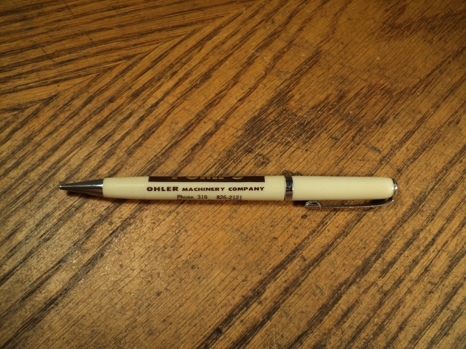 Vintage Ritepoint Mechanical Pencil Ohler Pumps Ohler Machinery Co Waterloo Ia