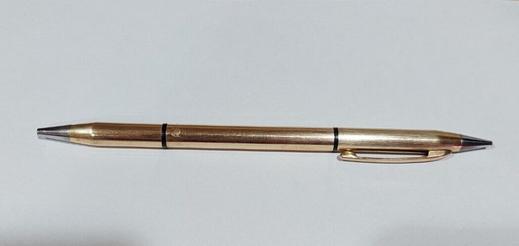 Vintage Garland Twin-O-Matic Pen / Mechanical Pencil 1/20 12KT Gold Filled Dual