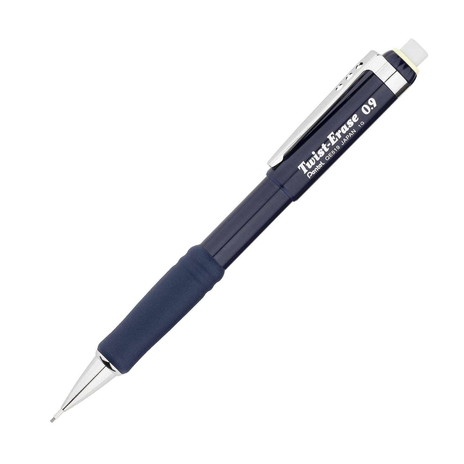 Pentel Twist-Erase III Mechanical Pencil, (0.9mm), 12 Count (Pack of 1), Blue