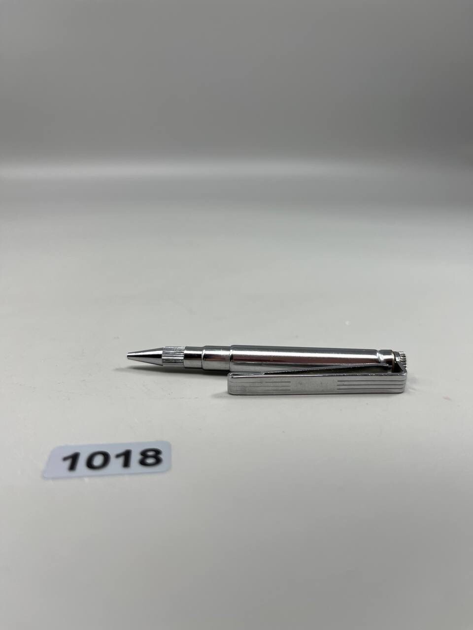 Vintage Silvertone Mini Tie Clip Pocket Clip Retractable Pencil