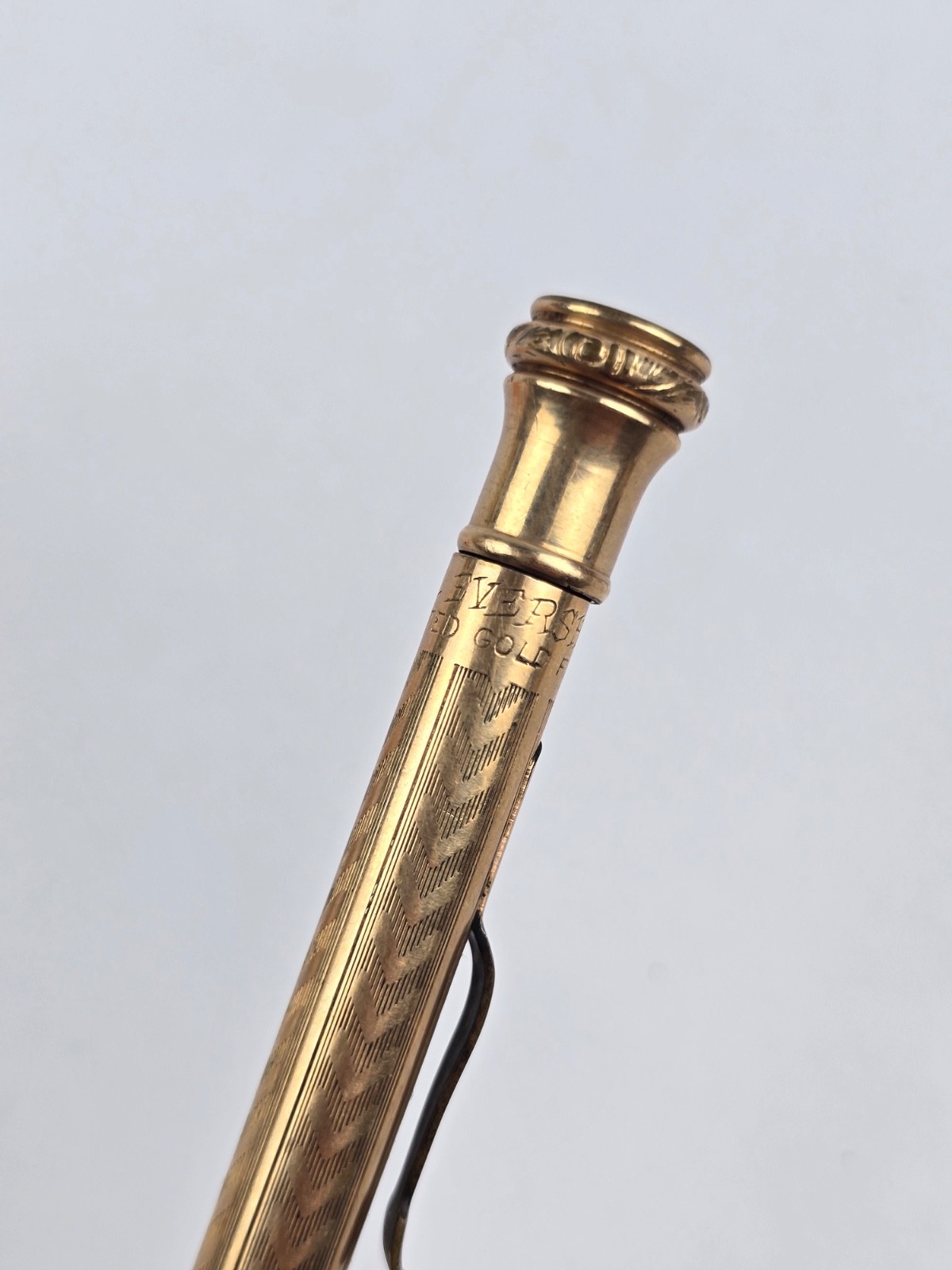Vintage Eversharp Gold Filled Mechanical Pencil Working 5.25″ -no dents