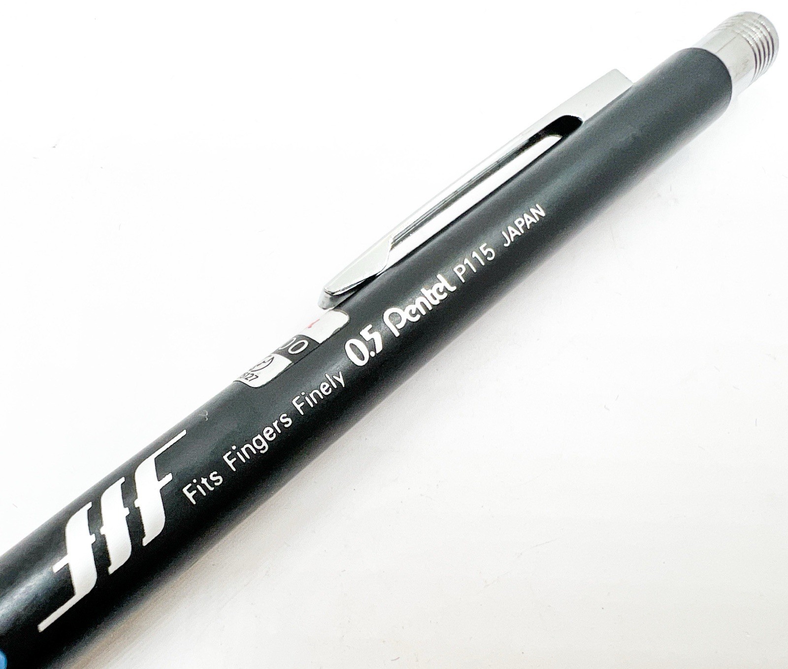 Rare Pentel P115 Fits Finger Finely Mechanical Pencil 0.5mm 0.5 Full Functional