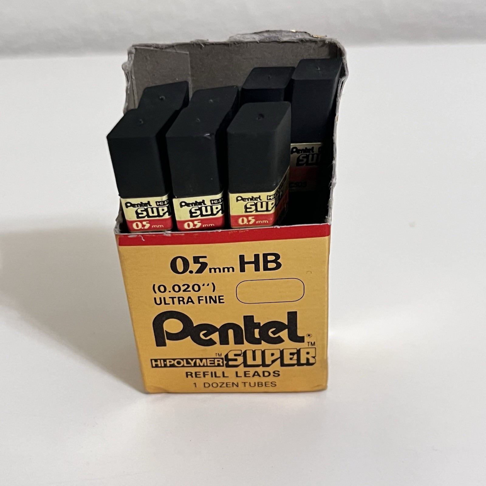 Vintage Pentel and Fineline Mechanical Pencil Lead & Eraser Refills Lot