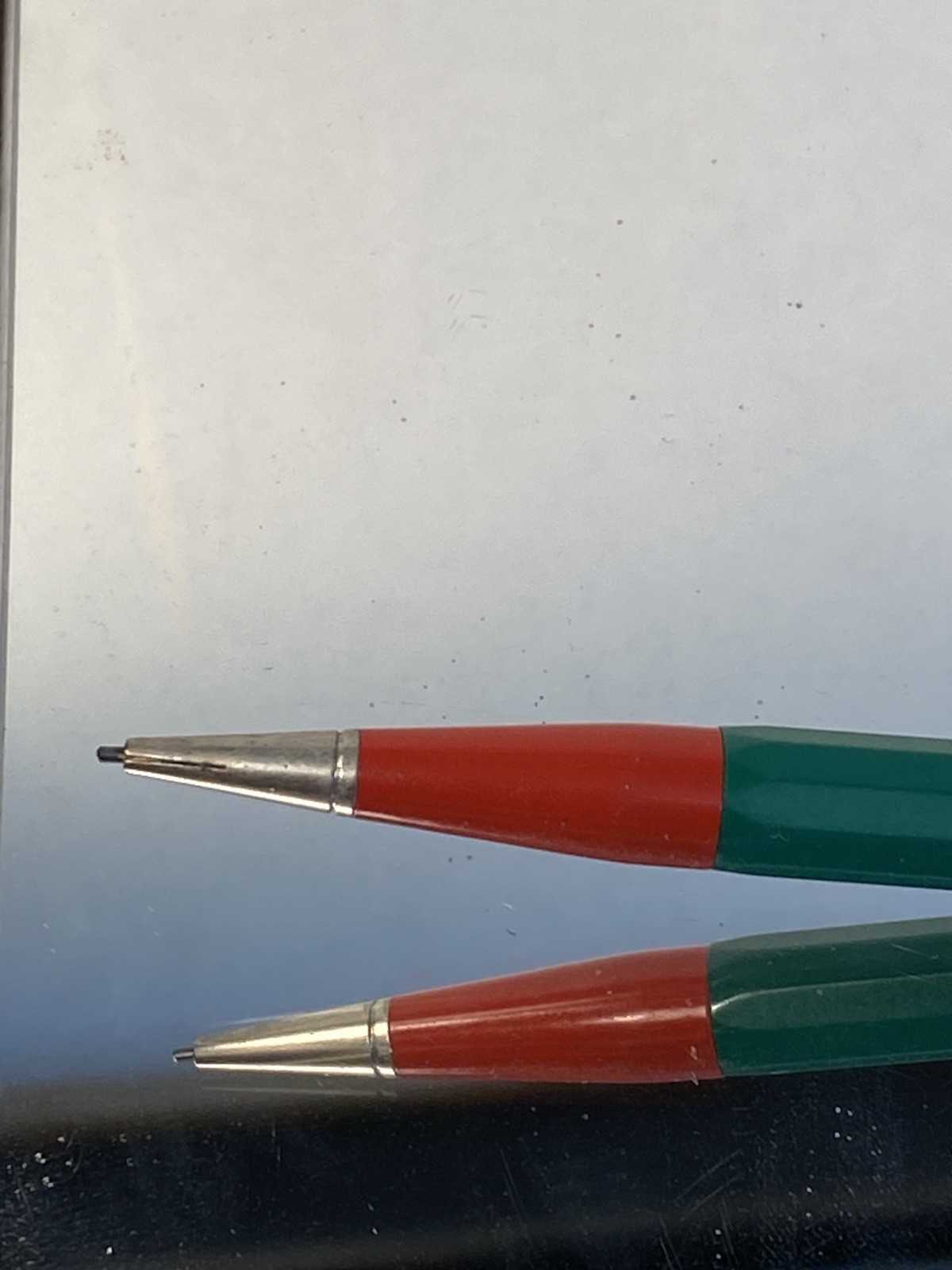 Autopin Mechanical Pencil Green & Red B. F. Goodrich Co.