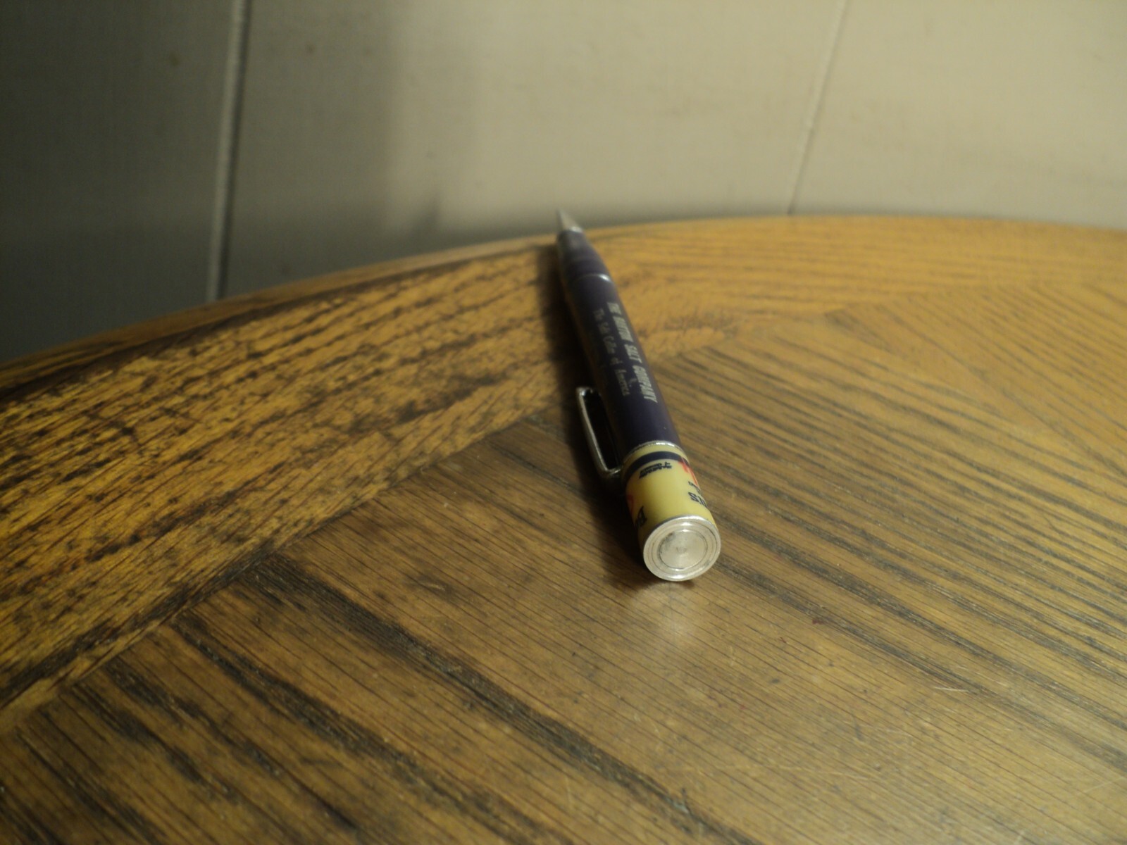 Vintage Ritepoint Mechanical Pencil Barton Salt Company 5-5/16″ Long Can Top