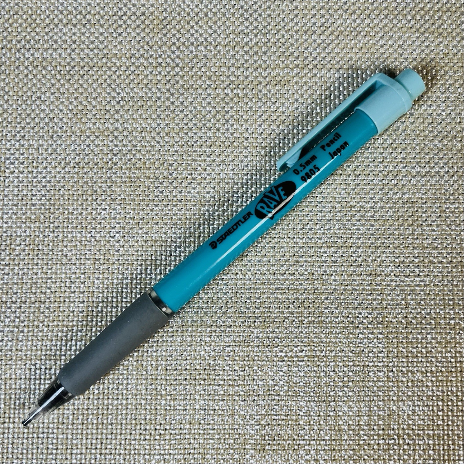 Vintage Staedtler RAVE 9805 Mechanical Pencil 0.5mm Japan Teal Discontinued