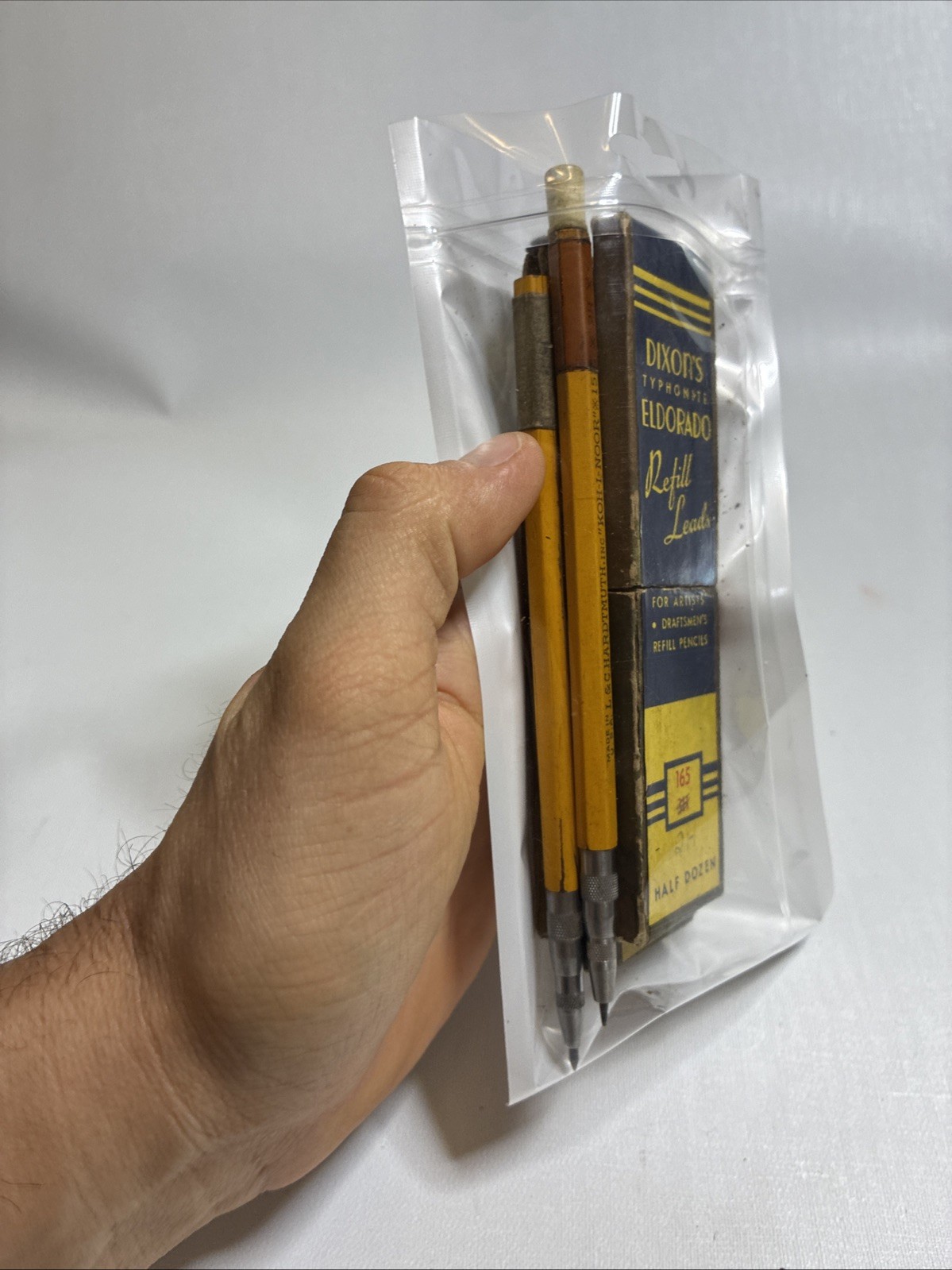 L&C Hardtmuth KOH-I-NOOR Mechanical Drafting Tool Graphite Pencil Wood 1511 Lot