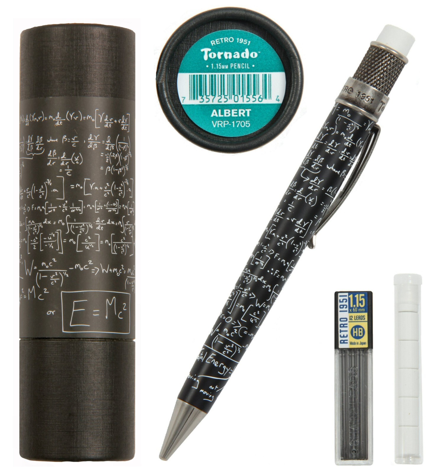 Retro 51 Albert Vintage Metalsmith 1.15mm Mechanical Lead Pencil #VRP-1705
