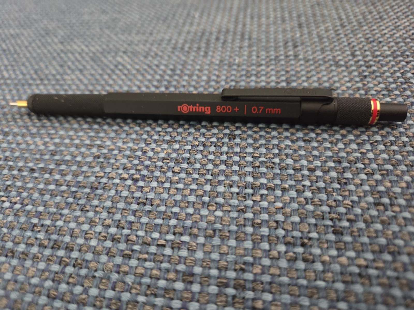 rOtring 800+ series 0.7mm mechanical drafting pencil, stylus. NIB. Black. NIB.