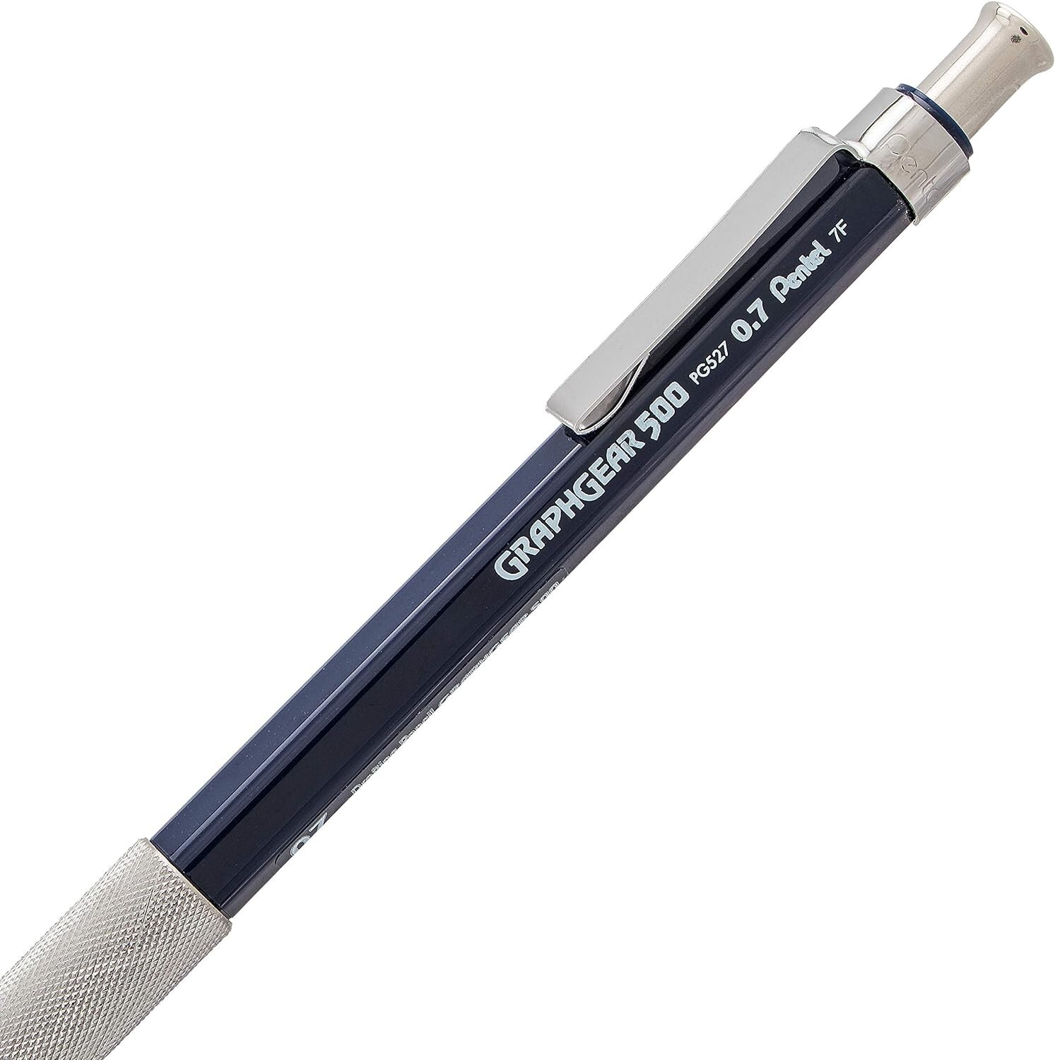Pentel GraphGear 500 Mechanical Drafting Pencil, 0.7mm, Blue Barrel, Pack of 4