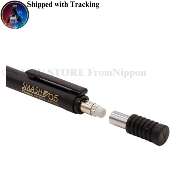 Pentel Smash 0.5mm Mechanical Pencil Gold & Black Limited Q1005-XAKS