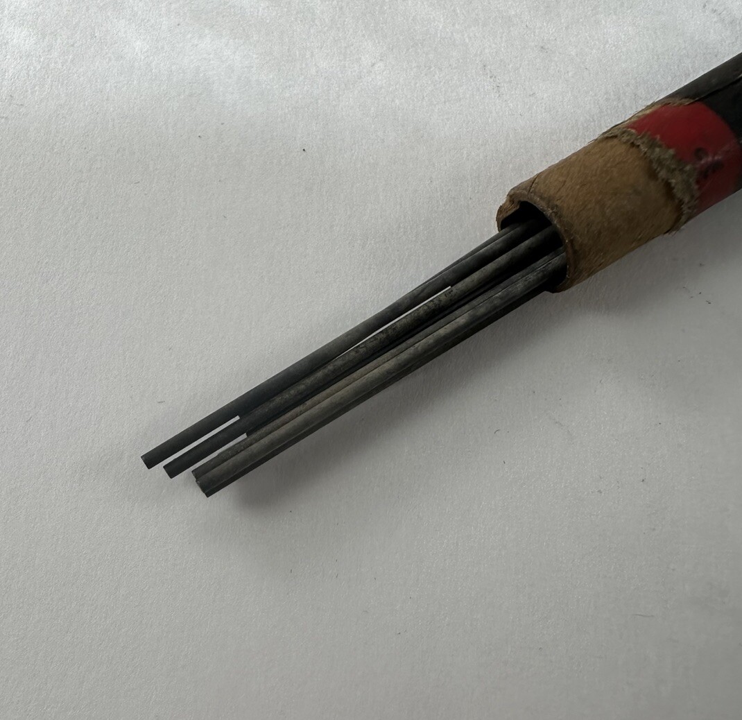 Vintage Lot Sheaffers Castell Mechanical Pencil Leads Black Red Blue Green
