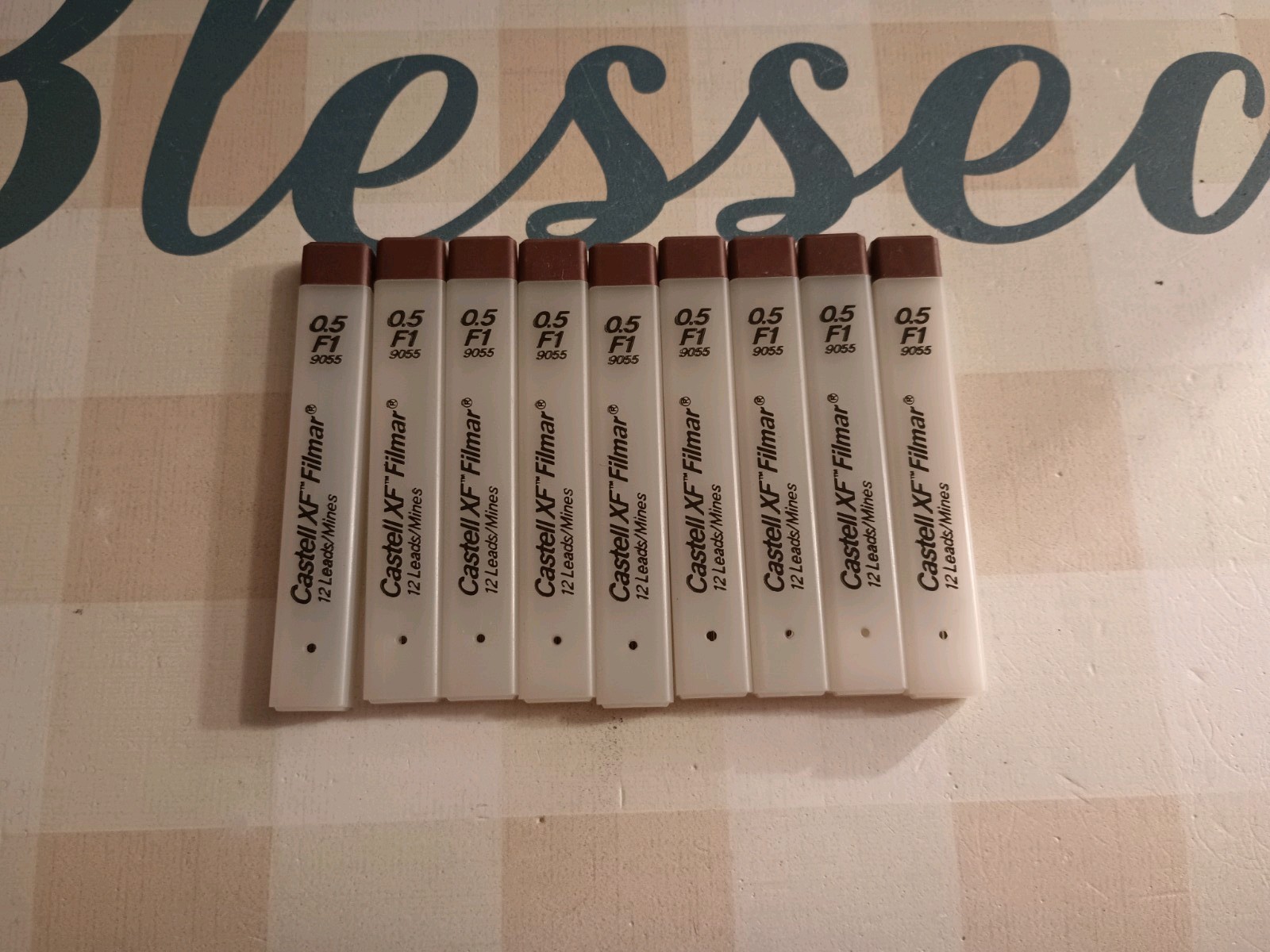 Castell XF Filmar F1 0.5mm Lead For Mechanical Pencils 9 Qty.