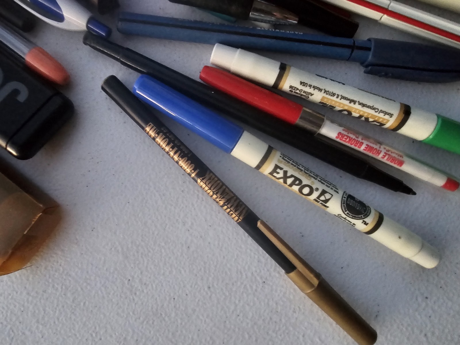 Mechanical Pencils & Pens Advertisement HUGE LOT Click NOS Vintage 1970s To 00s