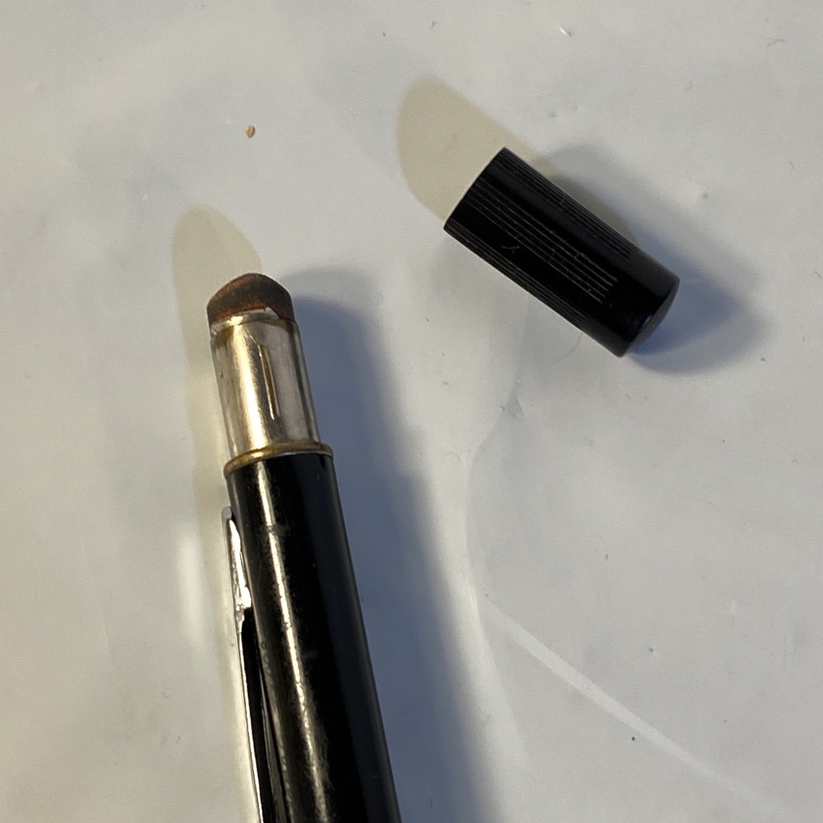 Dixon Rite-Rite Mechanical Pencil Vintage Black And Chrome 5 3/8”