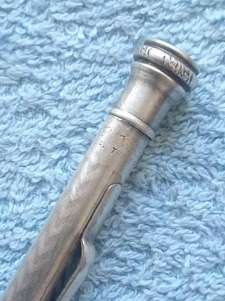 🔴Vintage WAHL EVERSHARP Triple SILVER Plated Mechanical Pen🔴