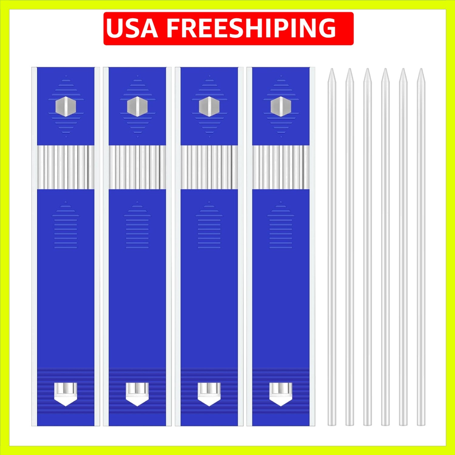 24 Pieces Dry Graphite Refill 2.8 mm Mechanical Pencil Refills Mechanical Con…
