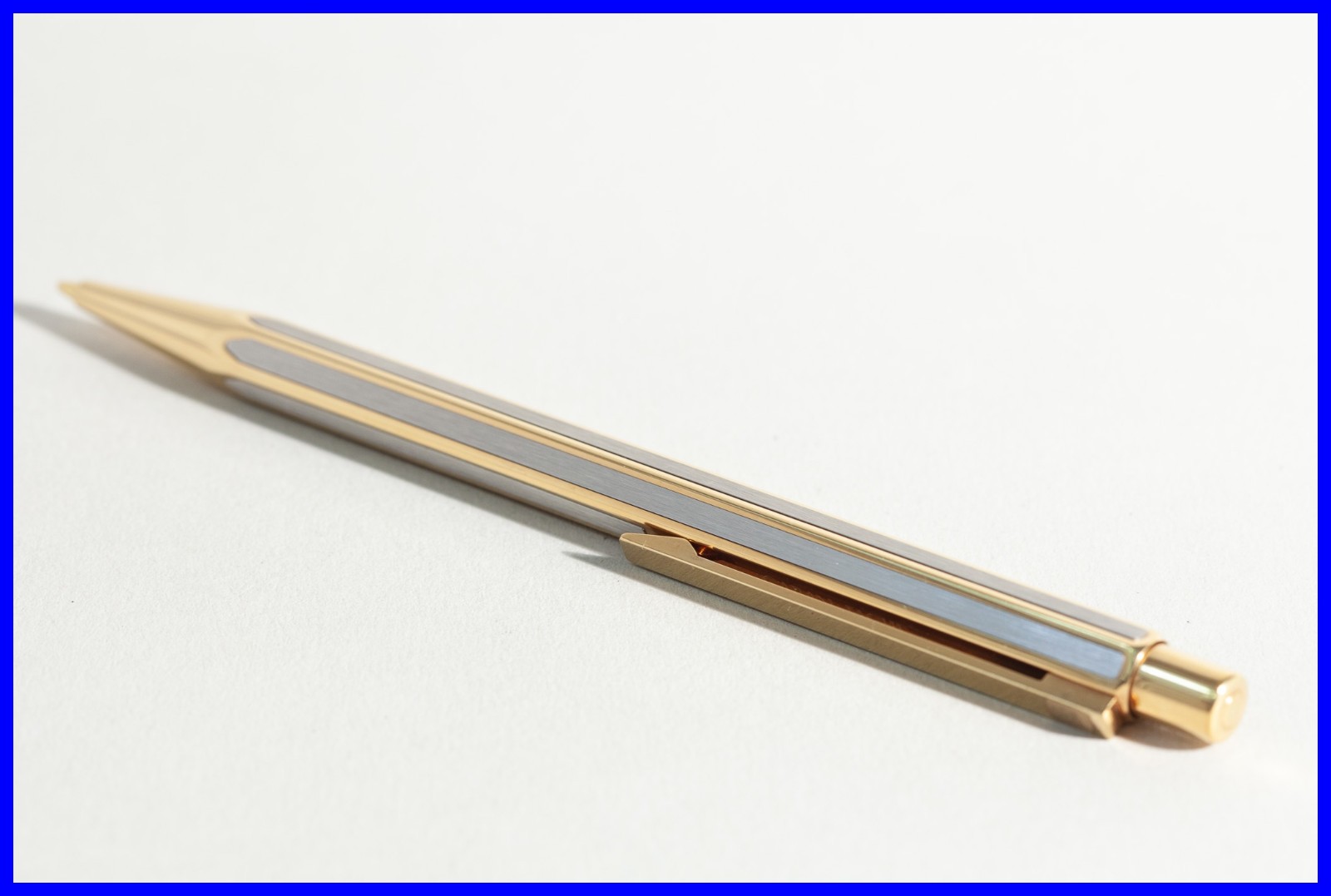 Ecridor Caran d’Ache Mechanical Pencil Stainless Steel & Gold 0.5mm