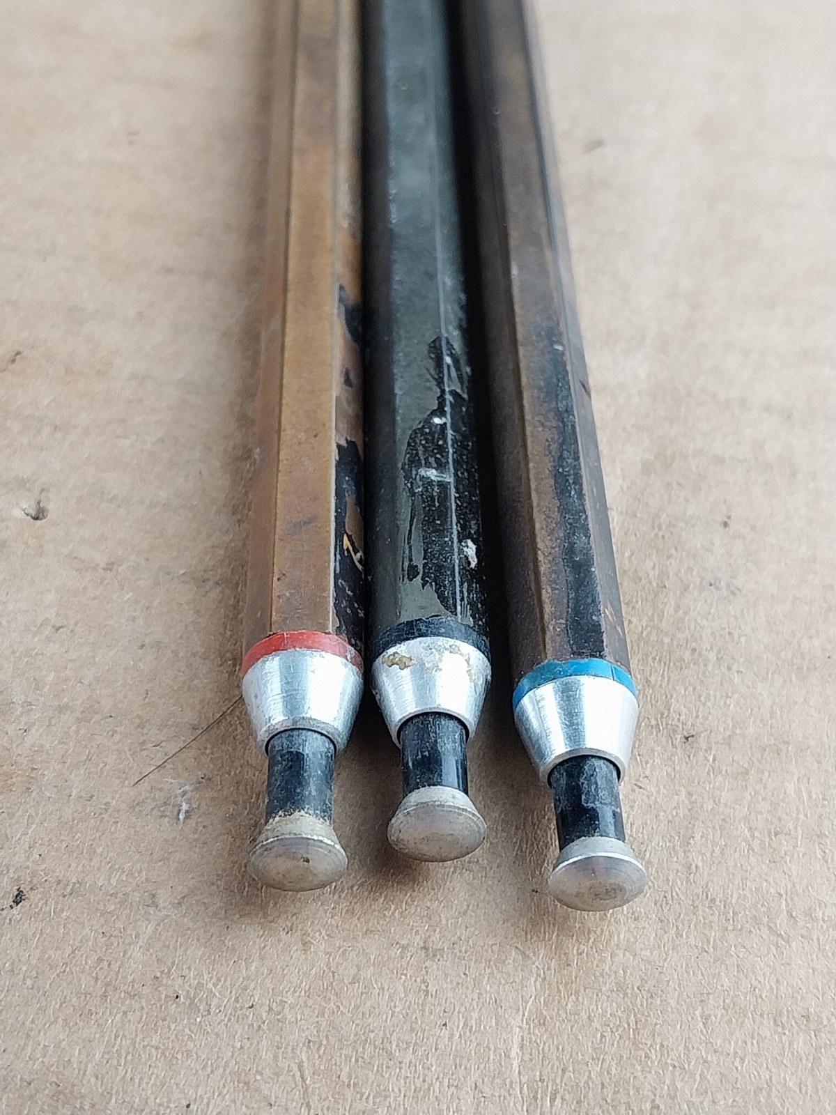 3 Rare Vintage Alvin 5020 Mechanical Drafting Tool Leadholder Pencils
