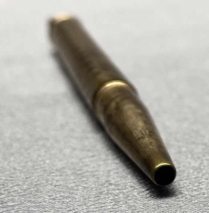 VTG OR ANTIQUE BATES & B BACON ROLLED GOLD MECHANICAL RING TOP PENCIL WIDE LEAD