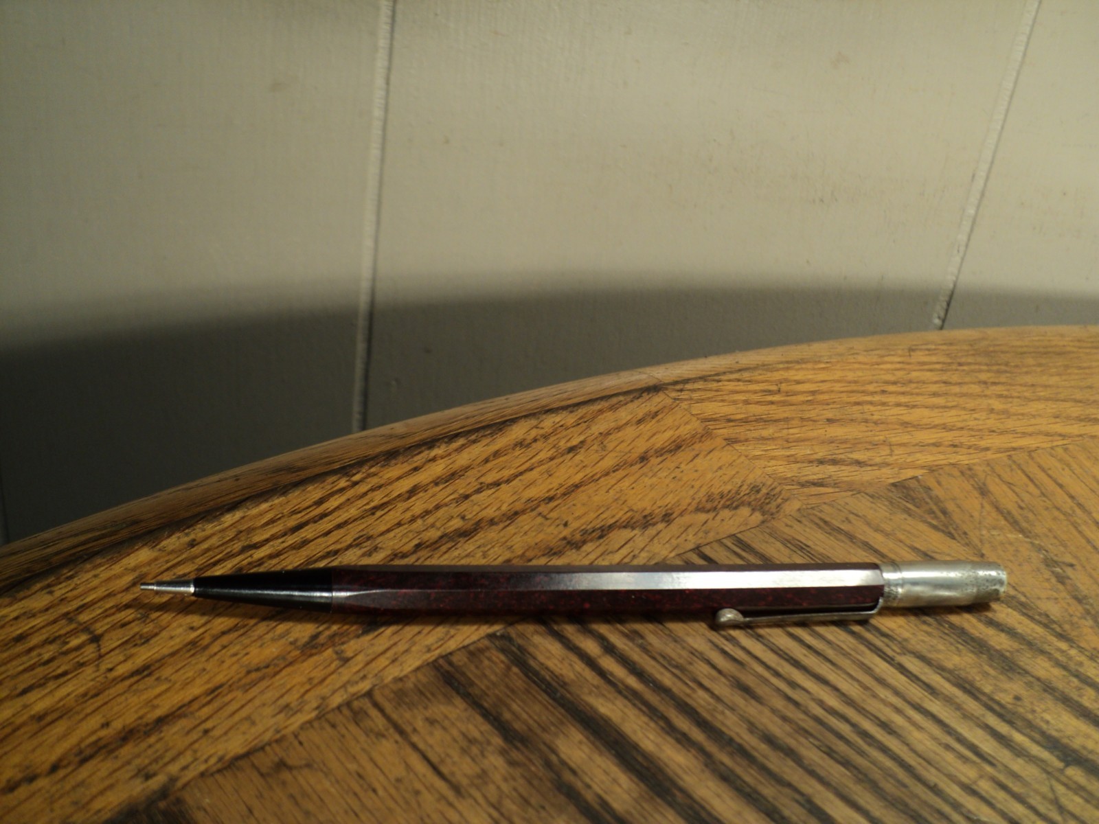 Vintage Mechanical Pencil Advertising Pete Goering – Real Estate McPherson Kans