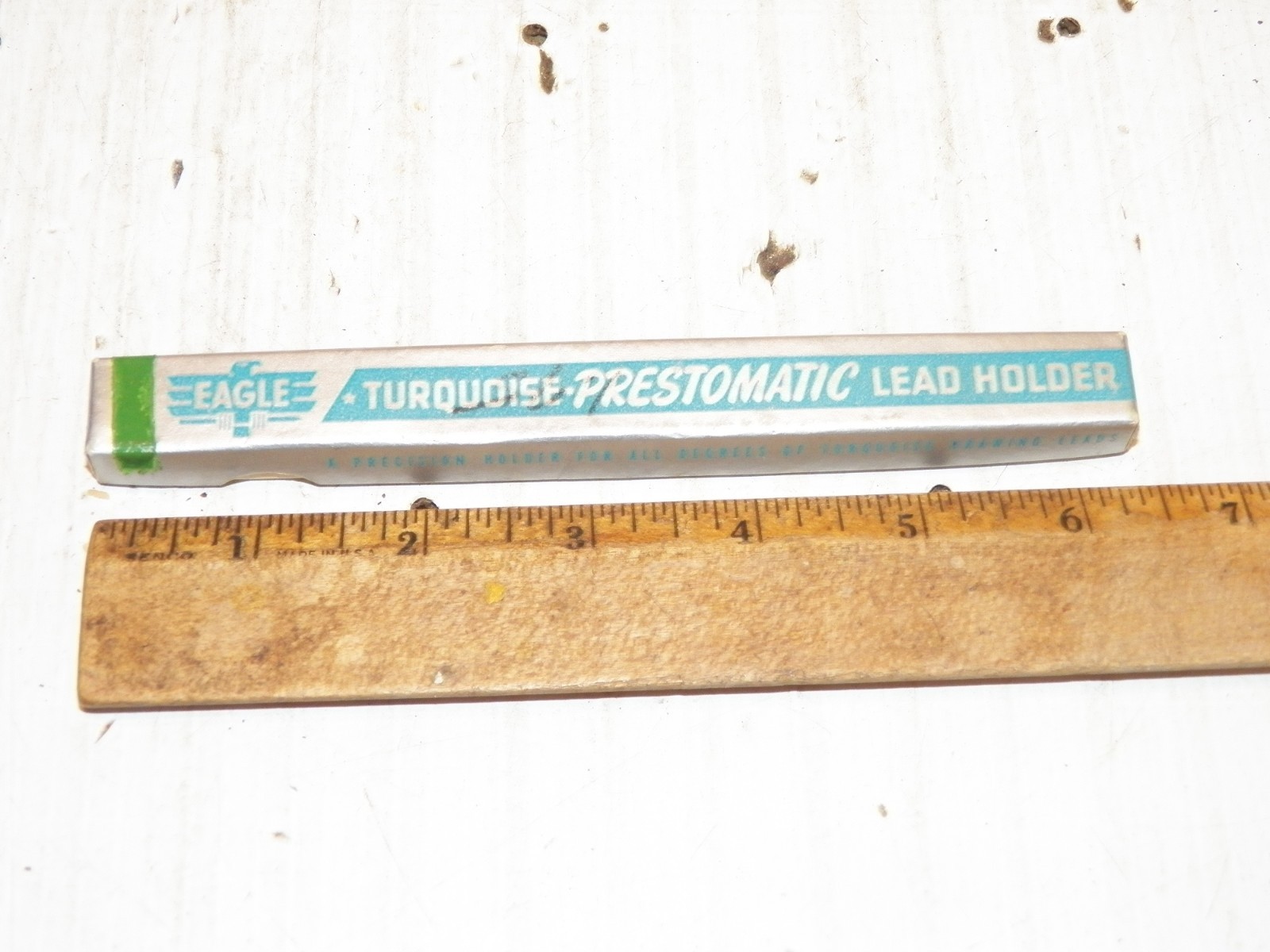 Vintage EAGLE Turquoise PRESTOMATIC 3377 Lead Holder in Original Box