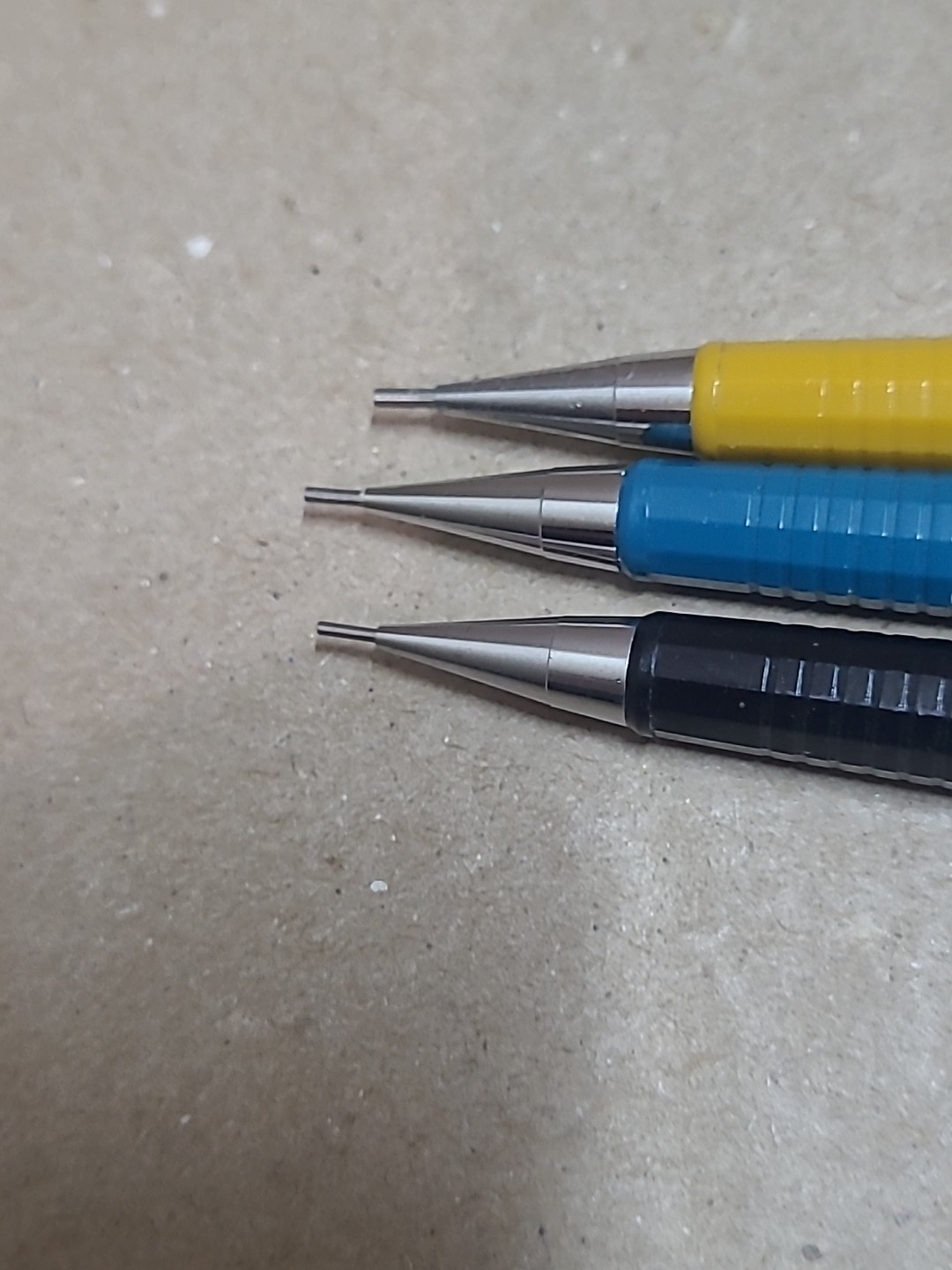 pentel mechanical pencil lot 0.5mm P205 0.7mm P207 0.9mm P209 Vintage