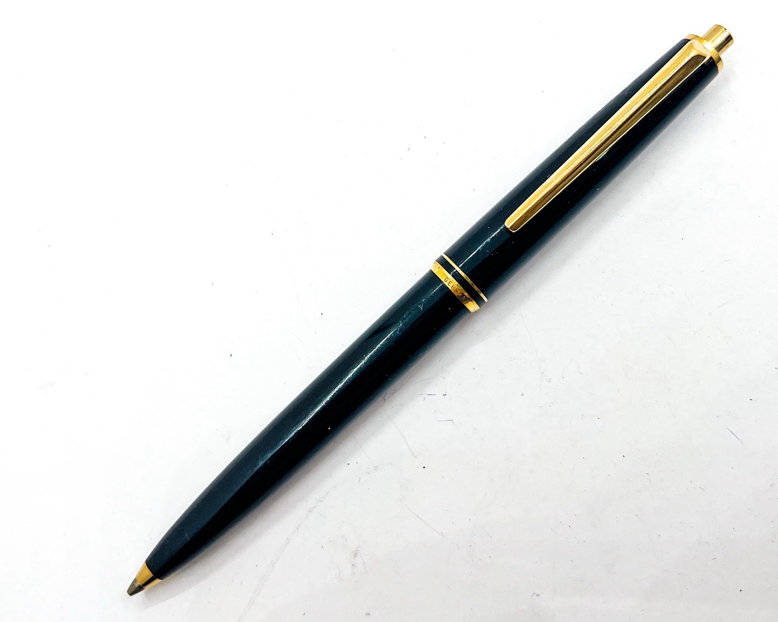 Montblanc Black Gold Trim mechanical pencil 0.5mm Push Functional