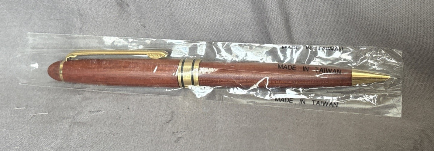 Dade Paper branded Mechanical Rosewood Wooden Pencil Plastic Tube