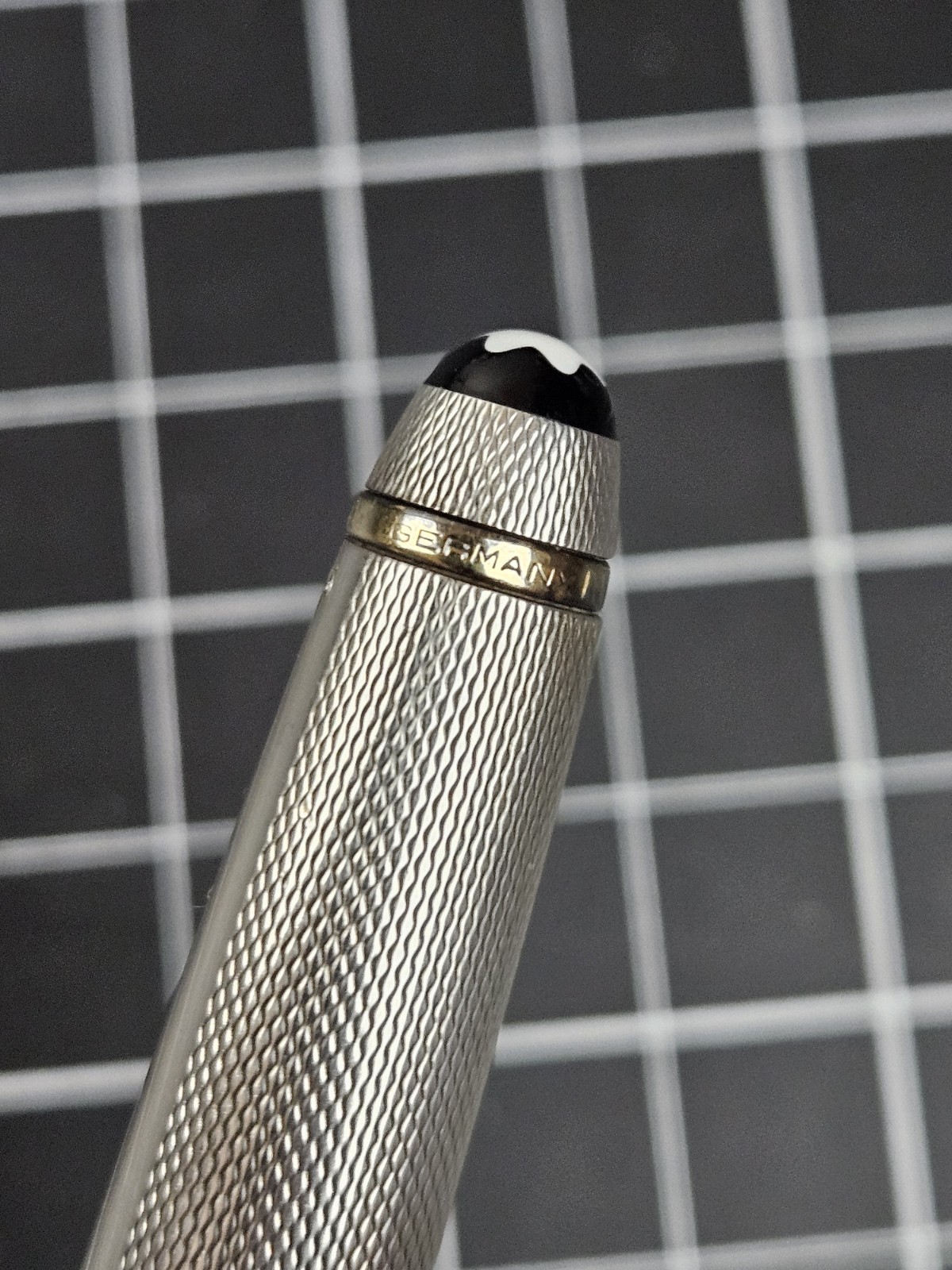 Sterling Silver Montblanc Meisterstuck Barleycorn Mechanical Pencil Needs Repair