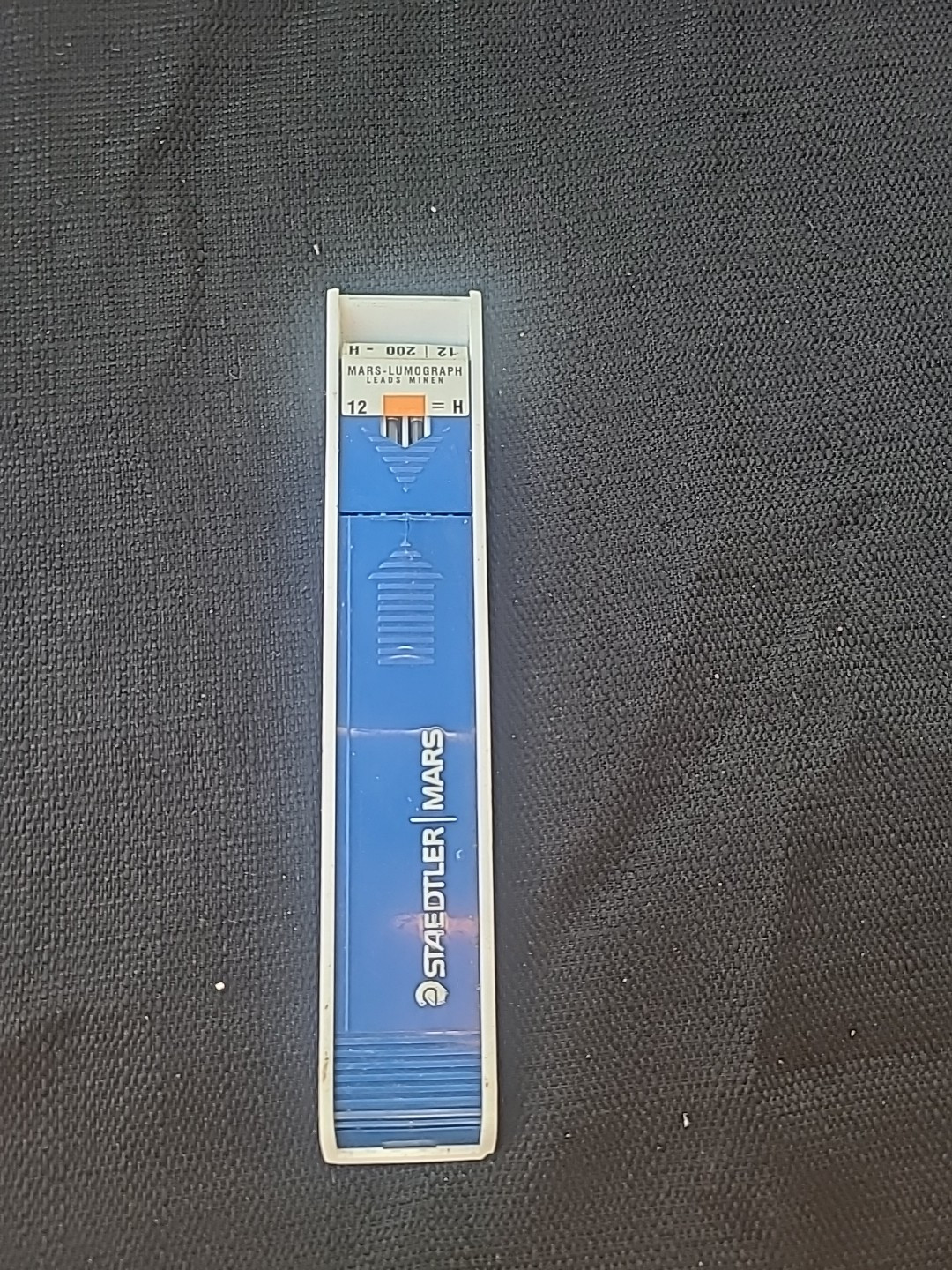 Staedtler Mars Carbon Lead, 2mm, Orange 12 Lead