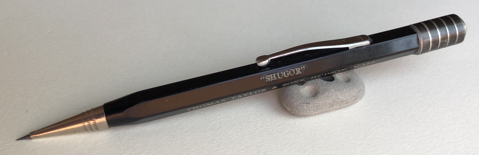 Vintage EVERSHARP Mechanical Pencil 1.18mm Lead Chrome Trim Working USA