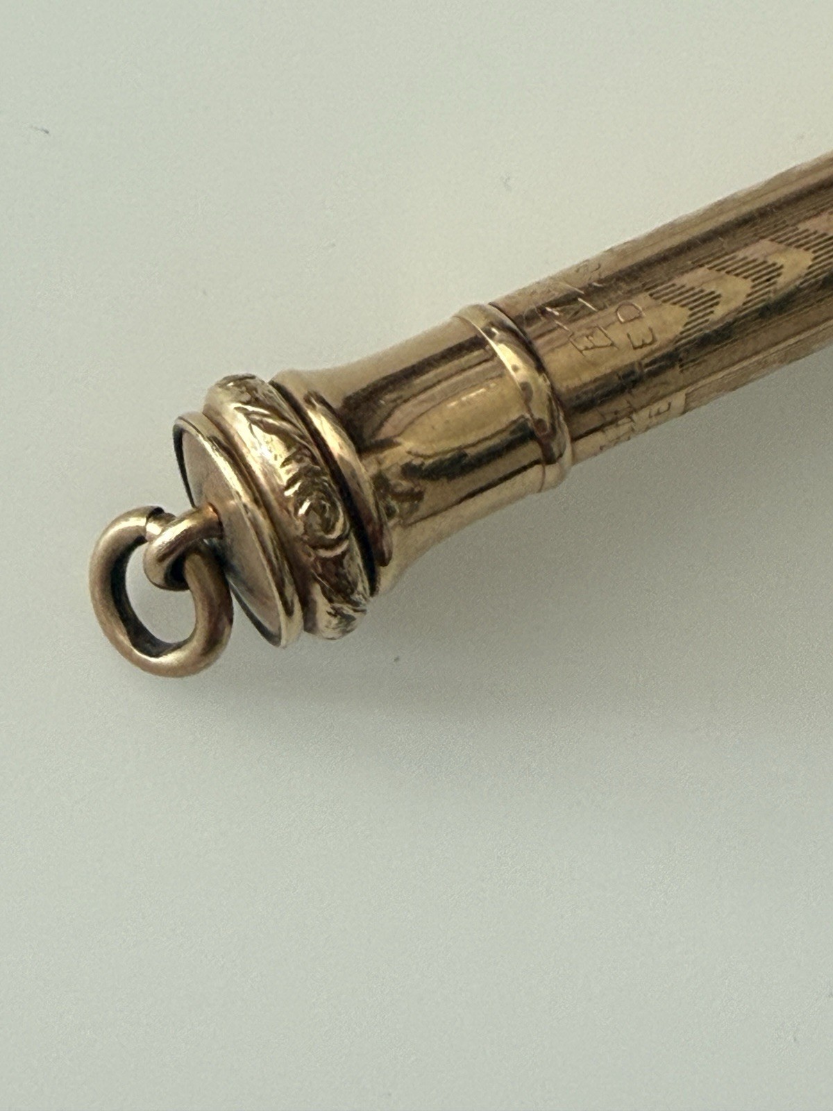 Vintage Estate Wahl Eversharp Gold Filled Mechanical Chatelaine Pencil 4″ Long