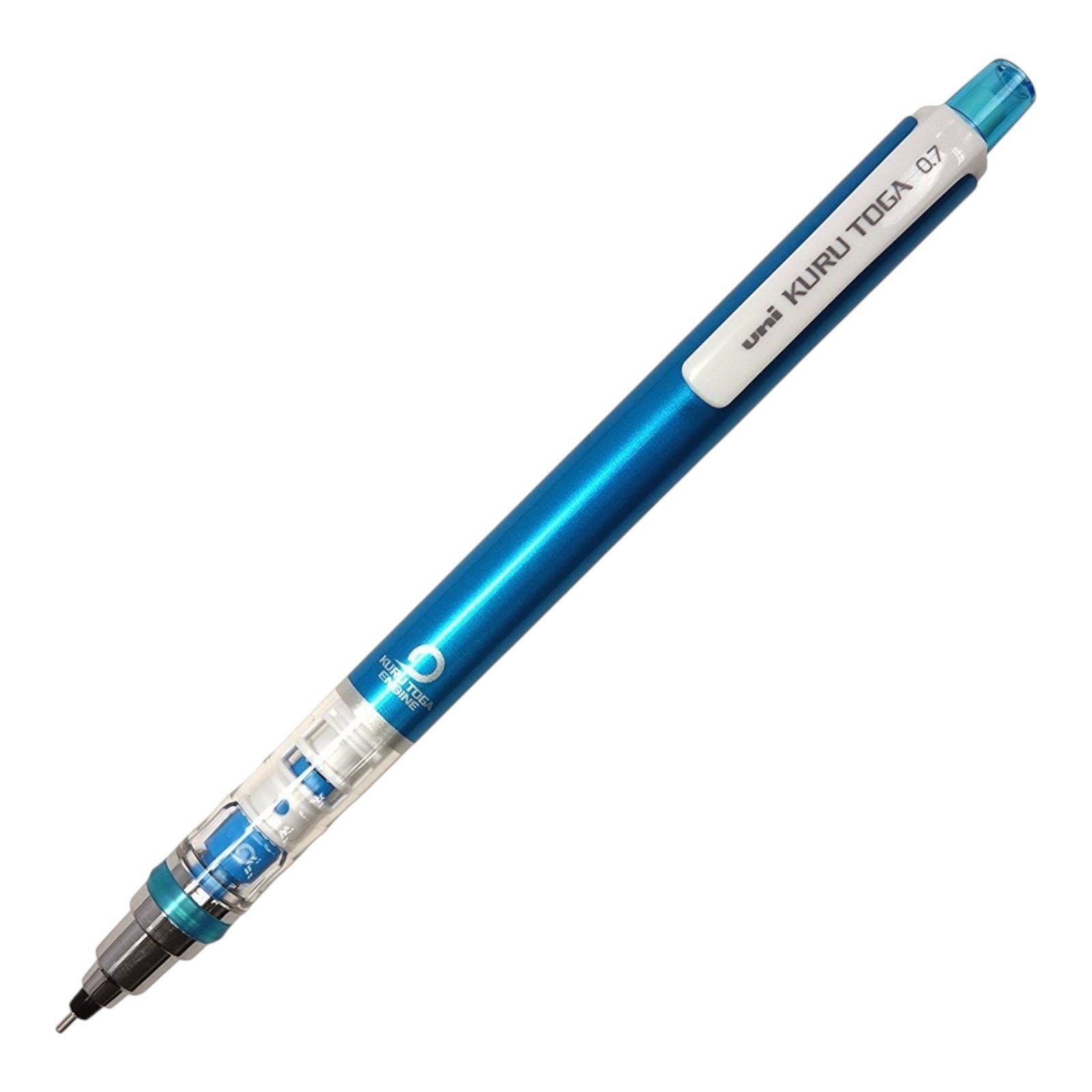 Mitsubishi Pencil Kuru Toga 0.7mm Mechanical Pencil Auto Rotating Lead Blue