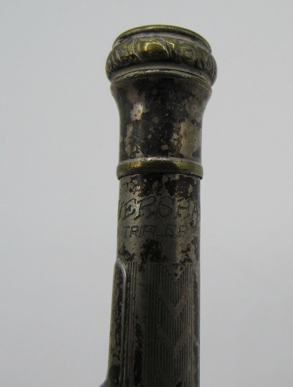 Vintage silverplated Wahl Eversharp mechanical pencil 5.25″