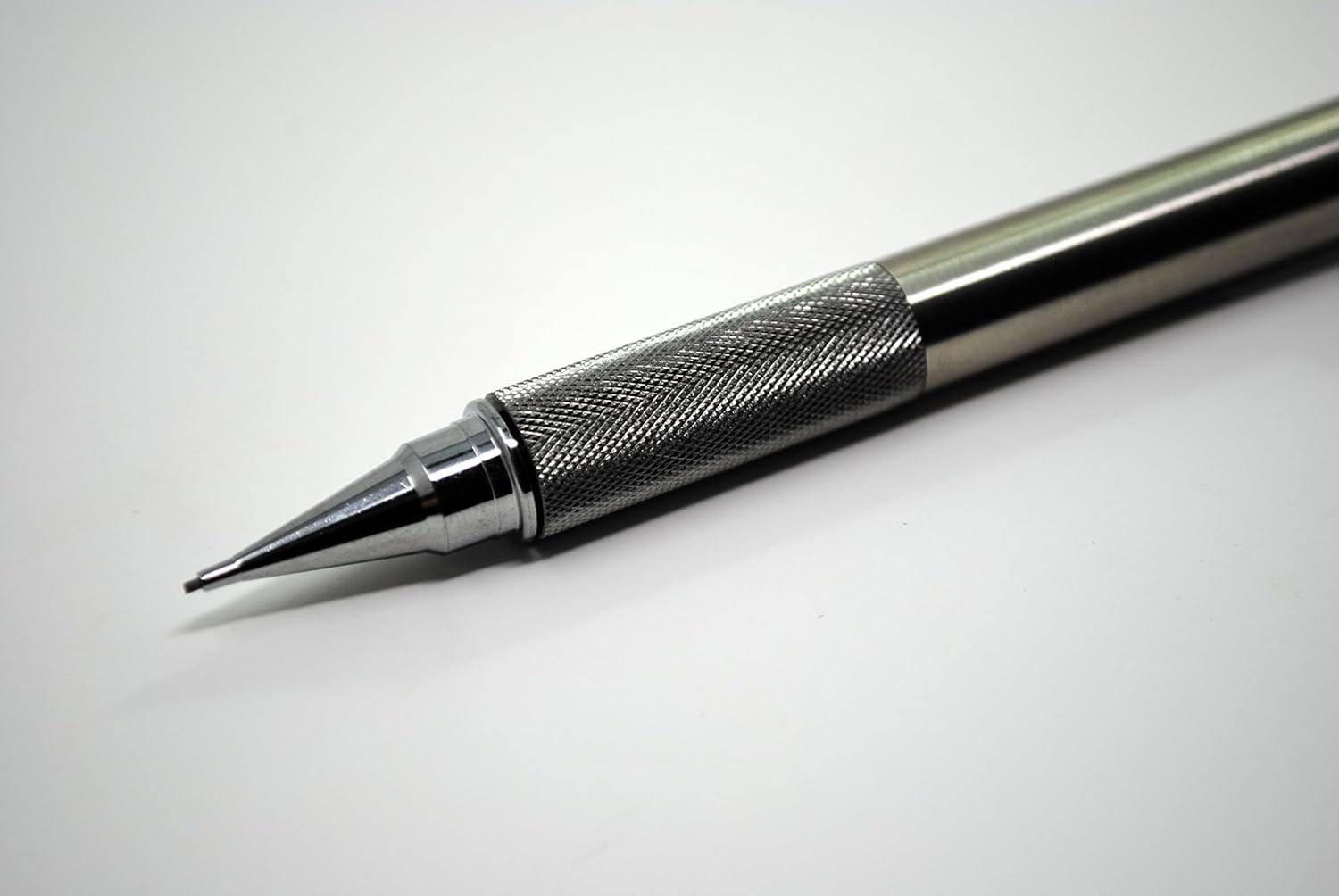 Zebra M-701 Stainless Steel Mechanical Pencil, 0.7mm Point Size, Standard HB