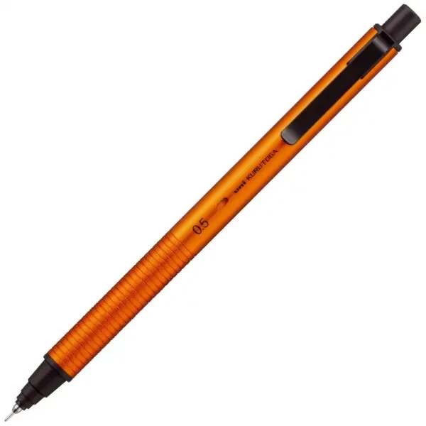Uni Kuru Toga Metal Mechanical Pencil 0.5mm M5-KH 1P Sunrise Orange limited