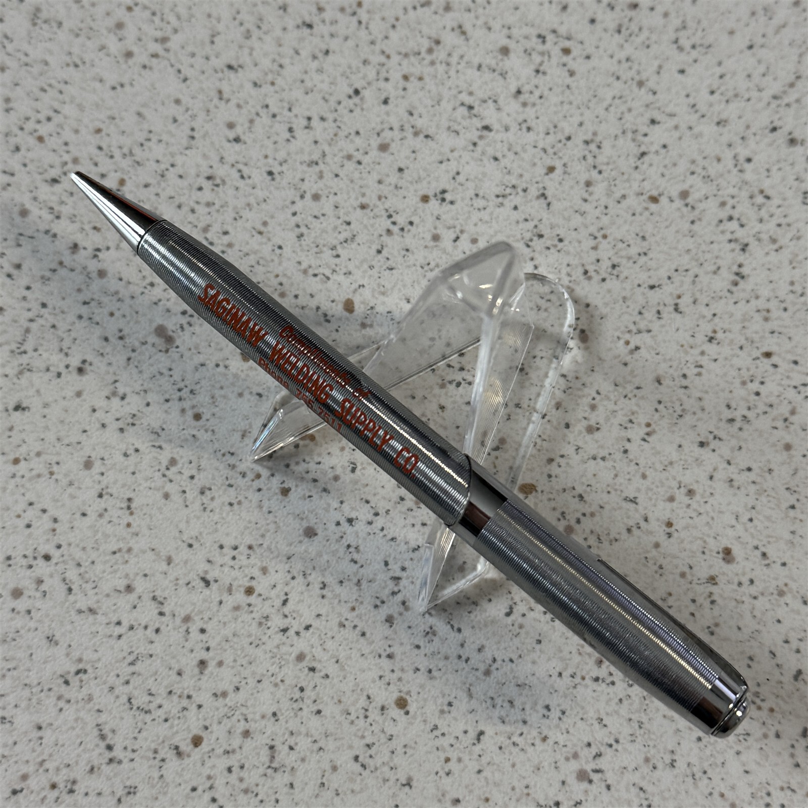 Saginaw Welding Supply Co Michigan Metal Vintage Mechanical Pencil