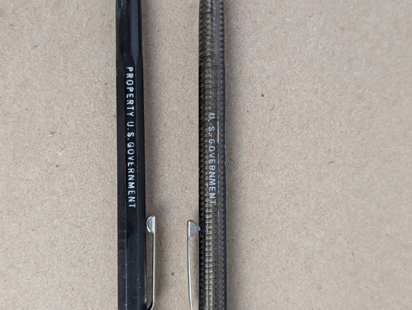 Vintage Scripto & Skilcraft US Government Mechanical Pencils Pair USA