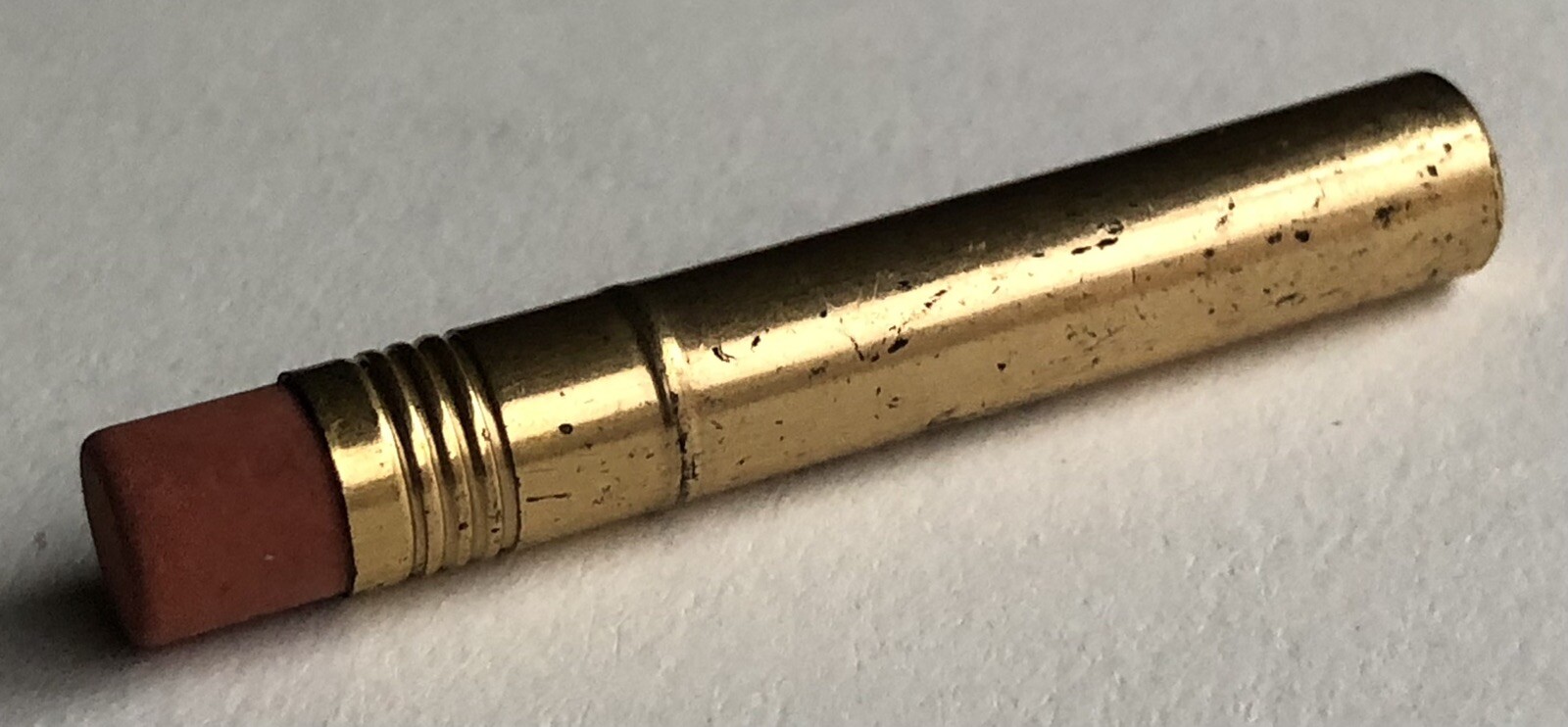 Vintage DIETZGEN 2mm Compass Lead Chisel Pointed 6pk Metal Tube Eraser USA