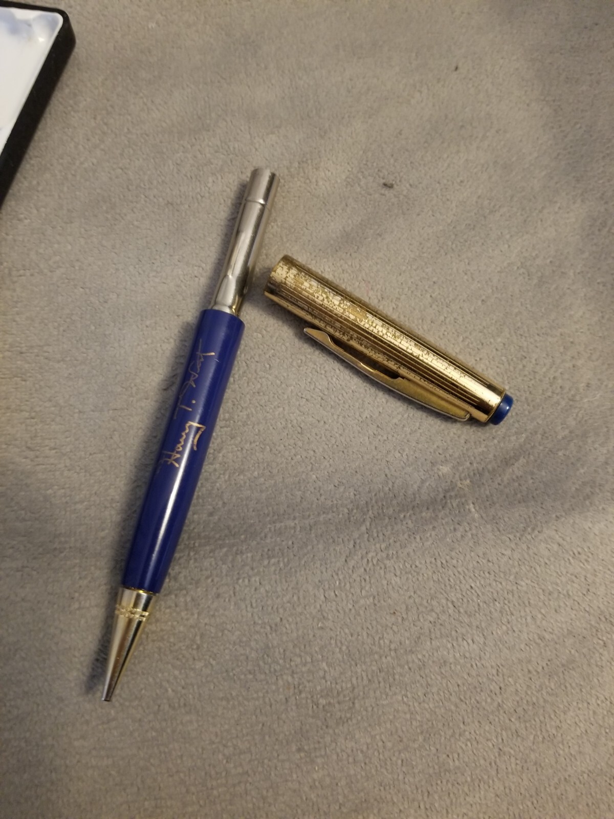 Vintage 60’s Eversharp Ball Pen & Pencil Set- Bank Advertising – Original Box