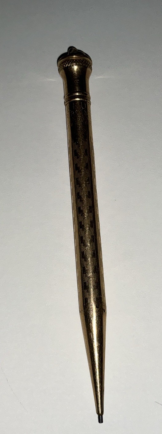Vintage Venus Ever Pointed American Pencil Co. Gold Filled Mechanical Pencil
