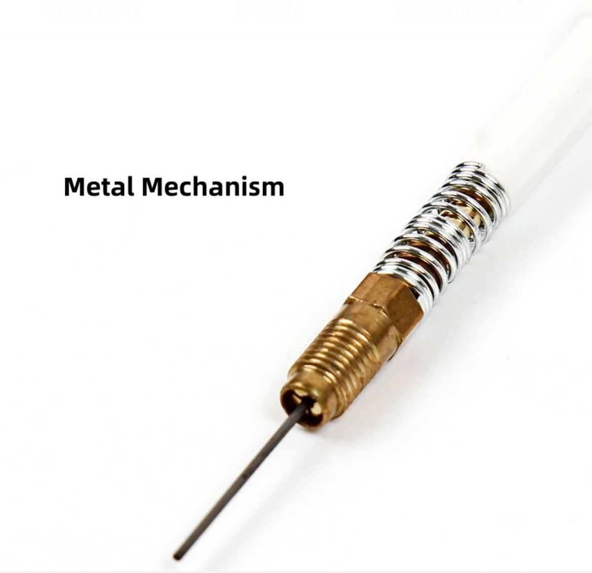 *CASE OF 25* 0.3mm Mechanical Lead Pencil – Jet Black, Precision Tip -PurePoint
