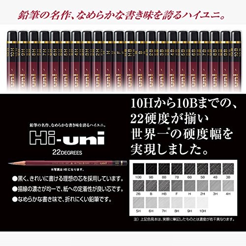 uni mitsubishi pencil high uni 4B 1 dozen HU4B