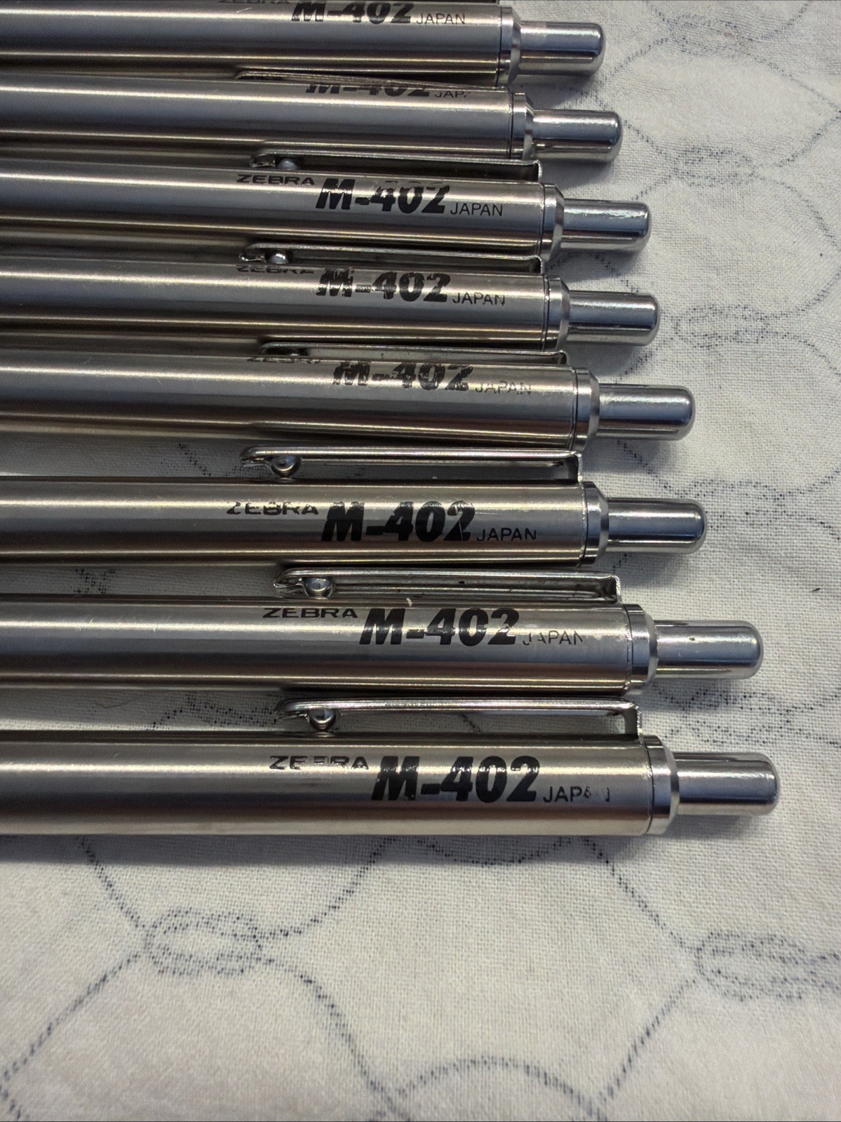 Lot Of 8 Zebra M-402 Mechanical Pencils Made In Japan