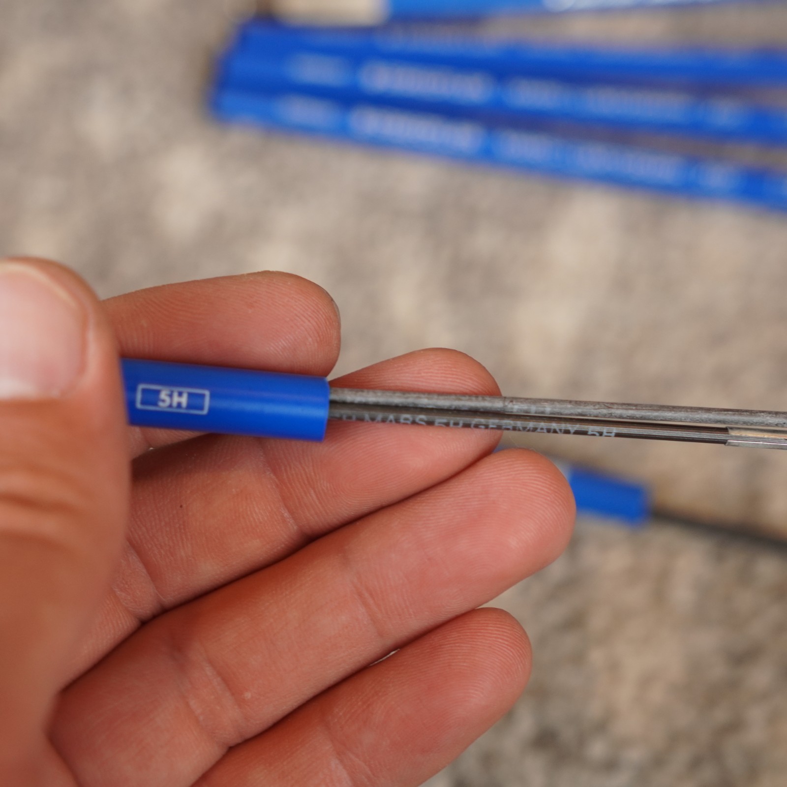 Lot Of 3 Vintage Staedtler Mars 780 Drafting Pencil With 10 Pencil Leads &Eraser