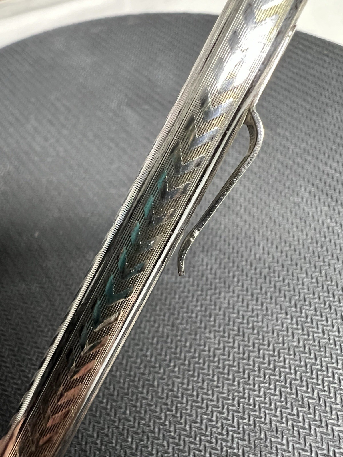 Wahl Eversharp Silver Vintage Mechanical Pencil Retractable Tip 0.9mm Twist